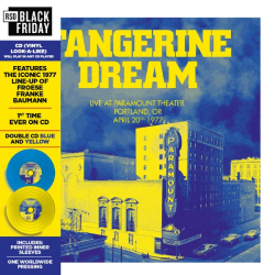 Tangerine Dream - Live at Paramount Theater, Portland, 1977 Do-CD