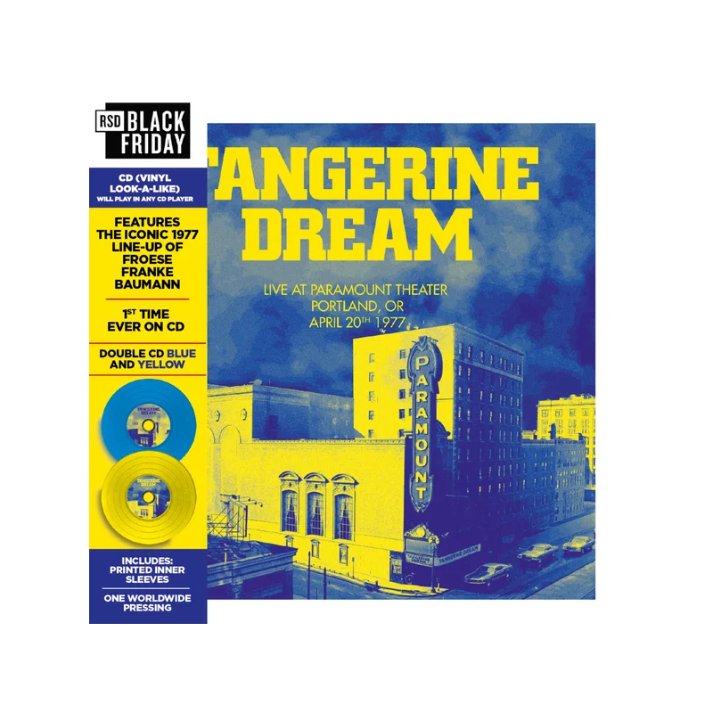 Tangerine Dream - Live at Paramount Theater, Portland, 1977 Do-CD
